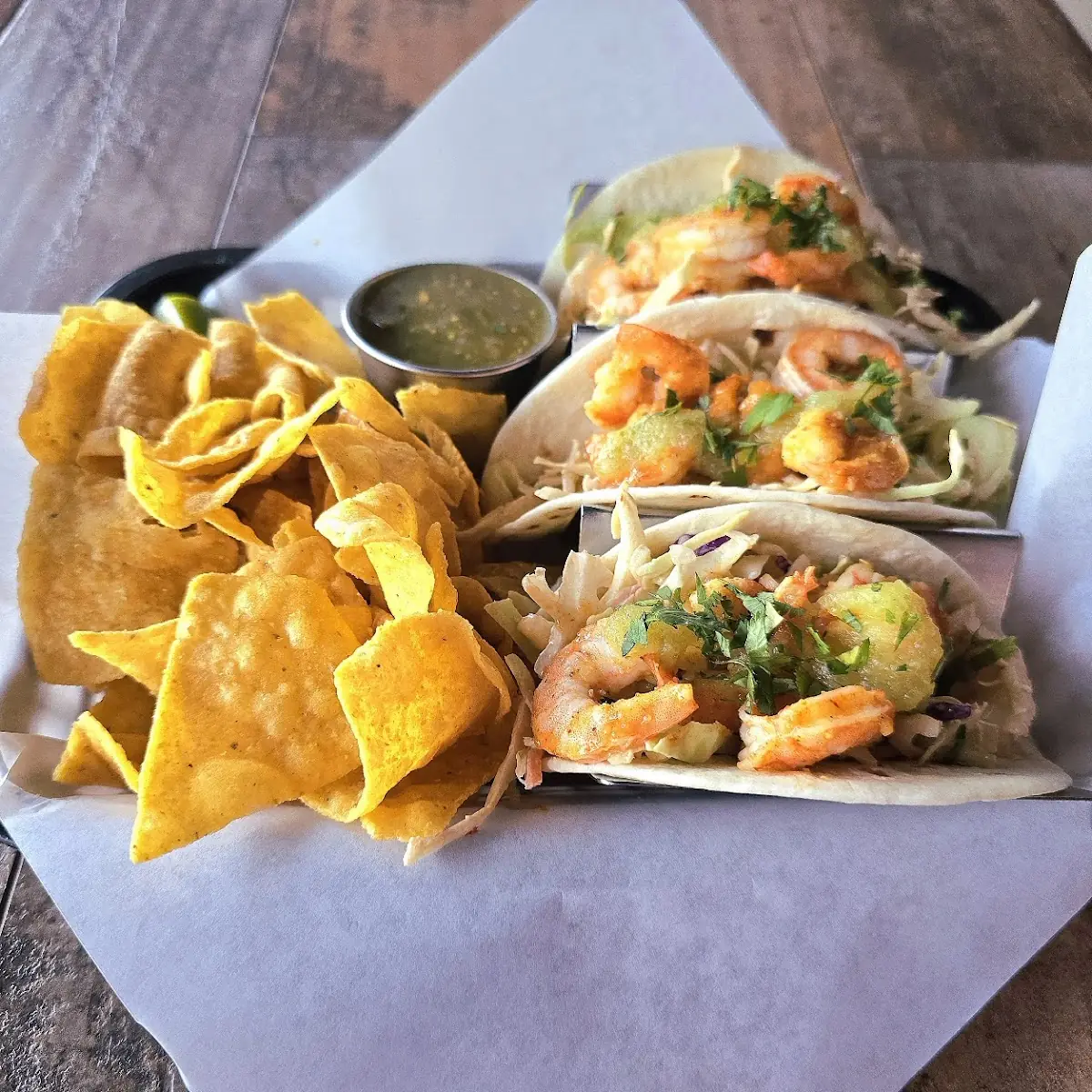 Cajun Shrimp Tacos