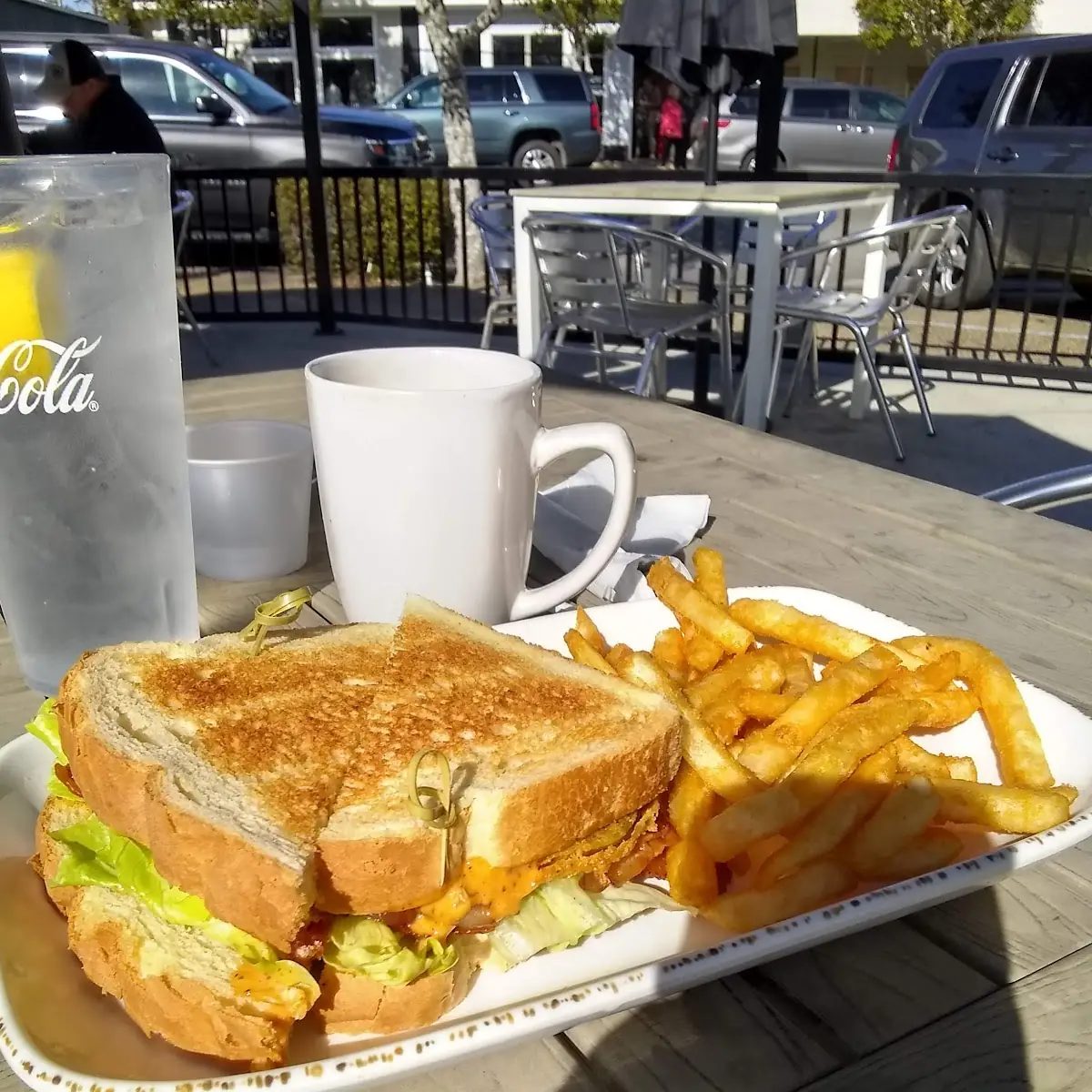 Fried Green Tomato blt Sandwich