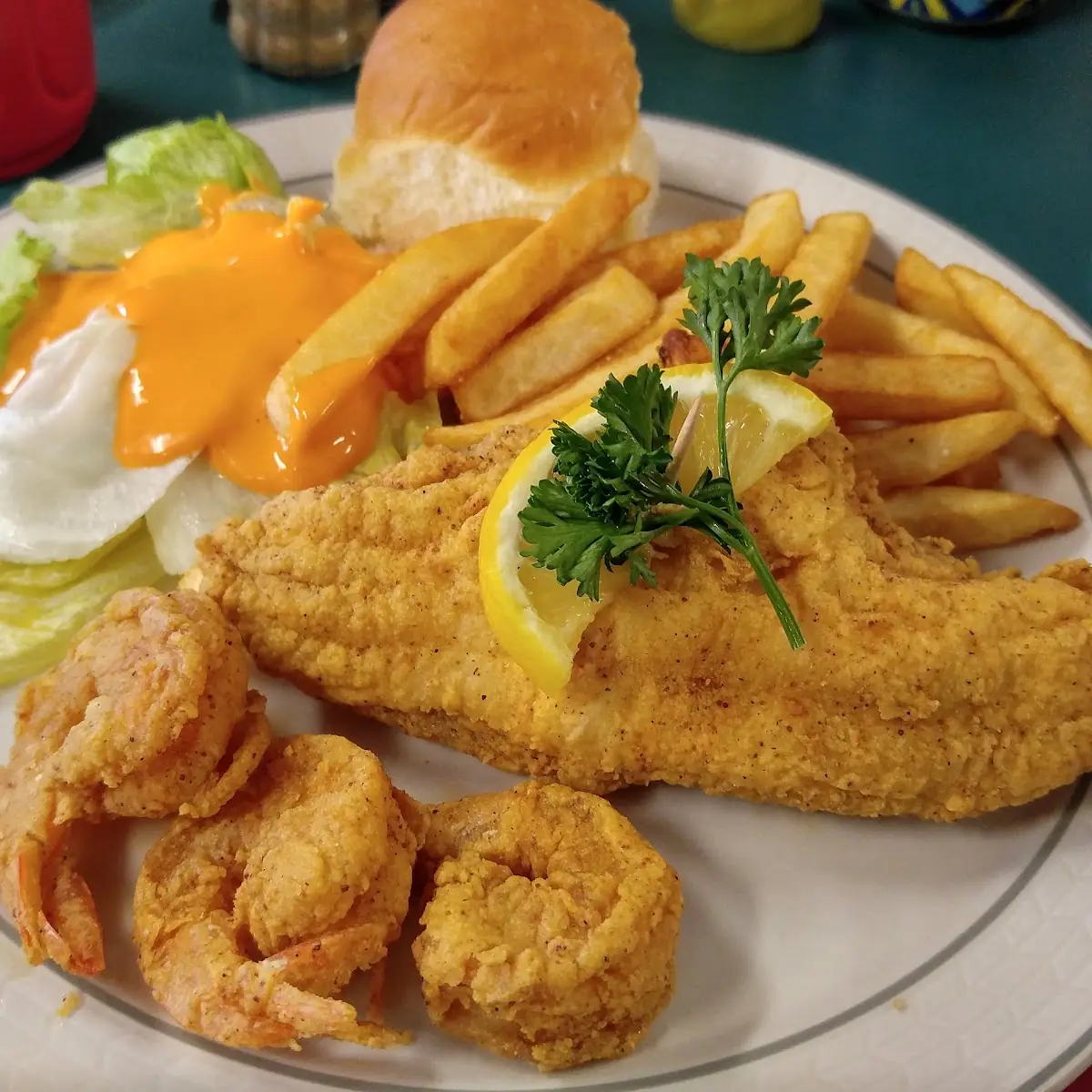 Fried Chicken Fried Fish