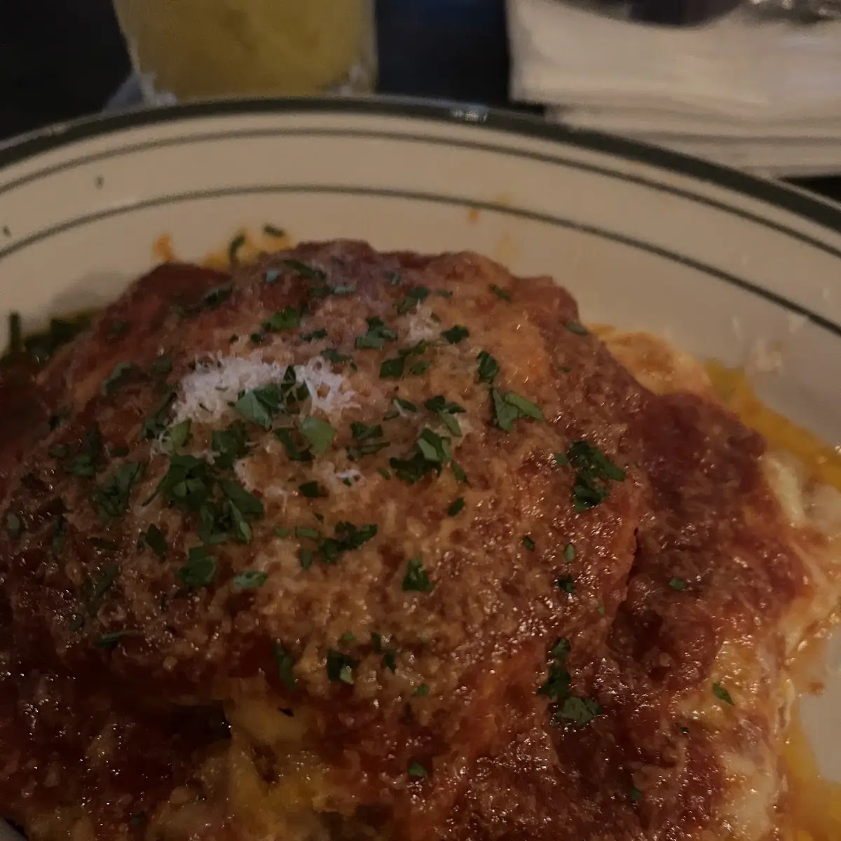 Eggplant Parmigiana