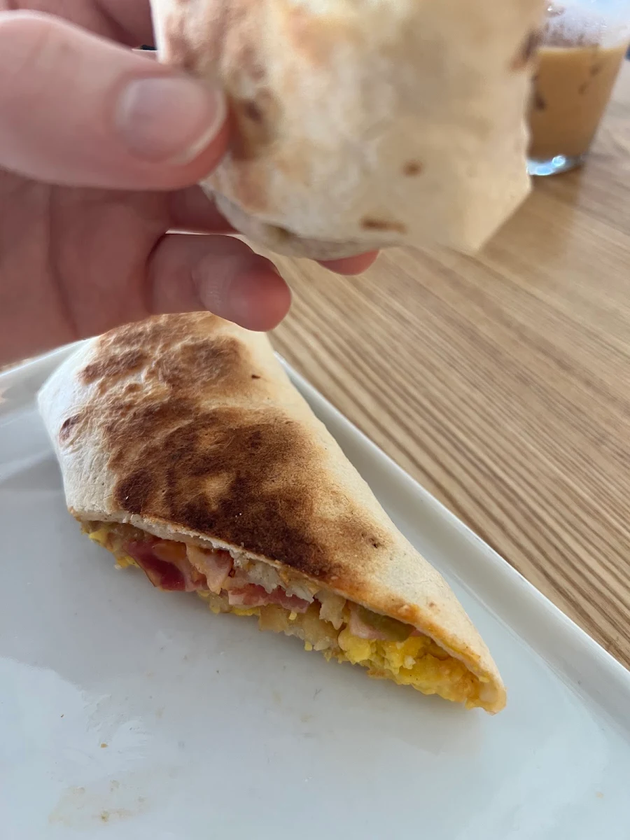 Bacon Breakfast Burrito