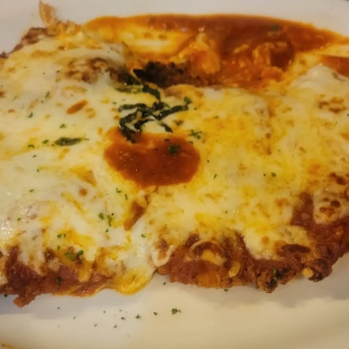 Chicken Parmigiana Dinner