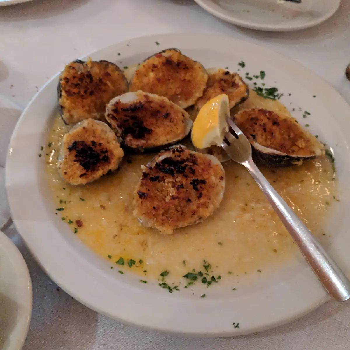 Clams Casino Baked