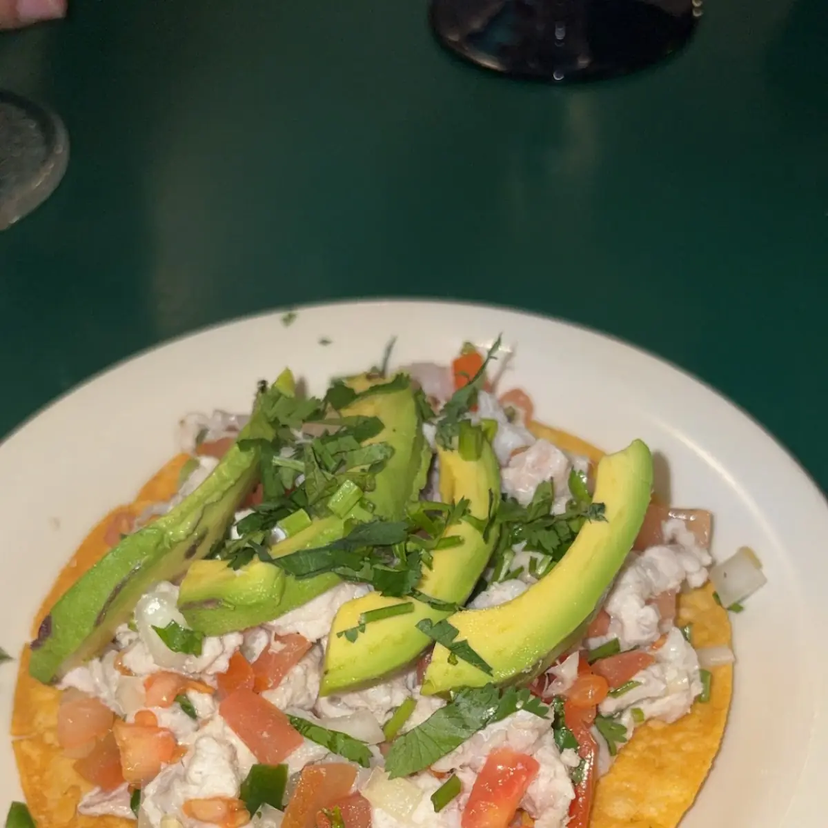 Ceviche Tostada