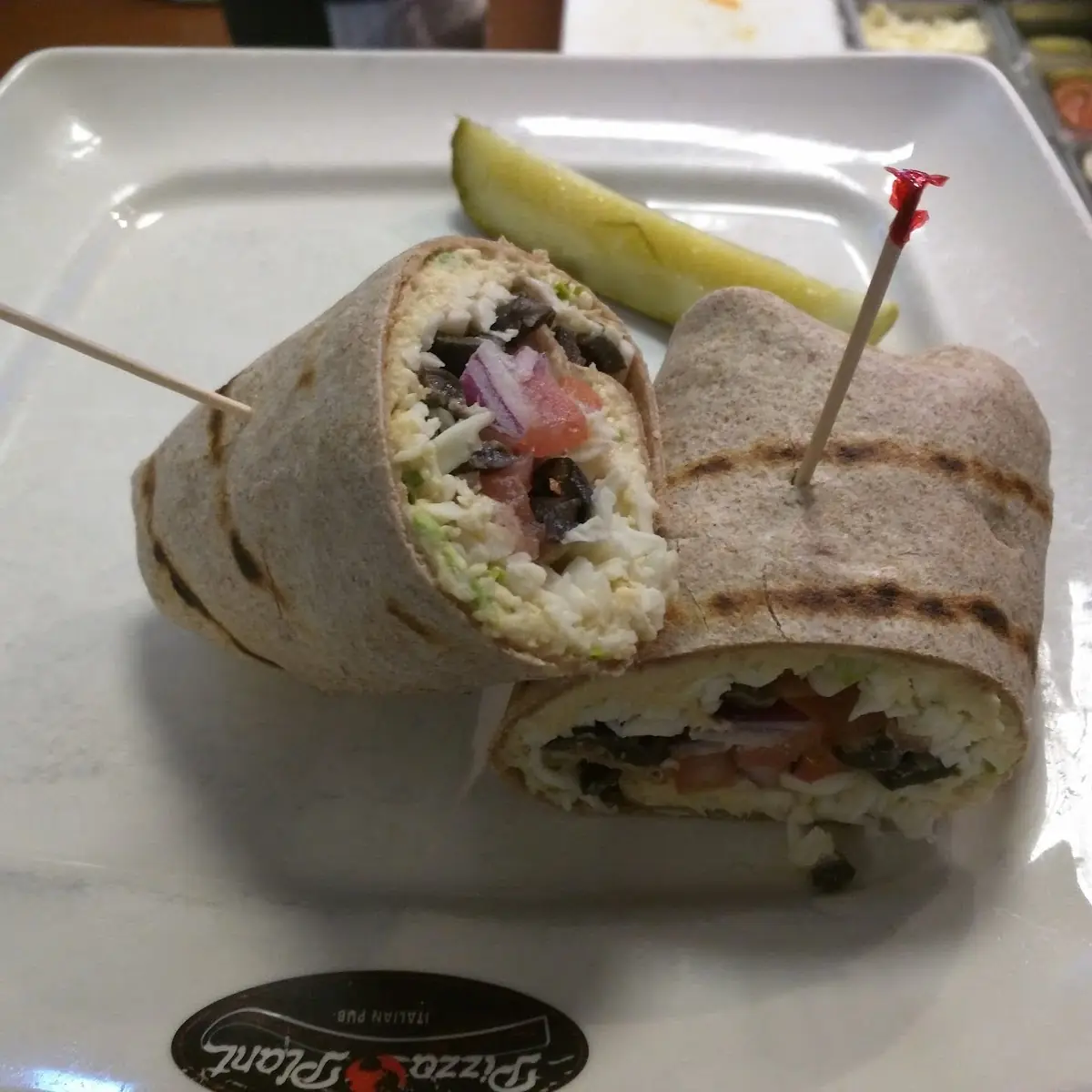 Hummus Wrap Sandwich