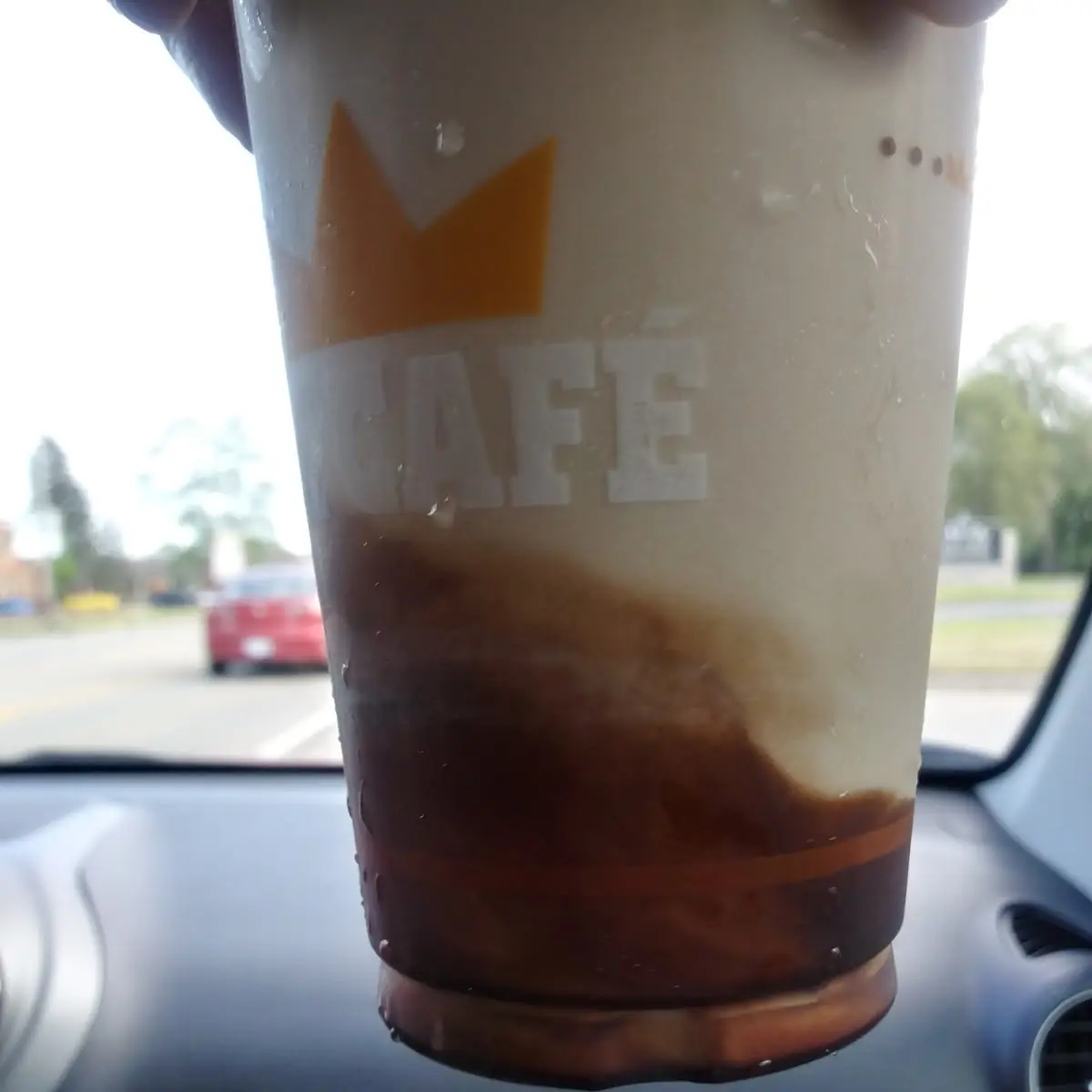 Chocolate Shake Unstirred