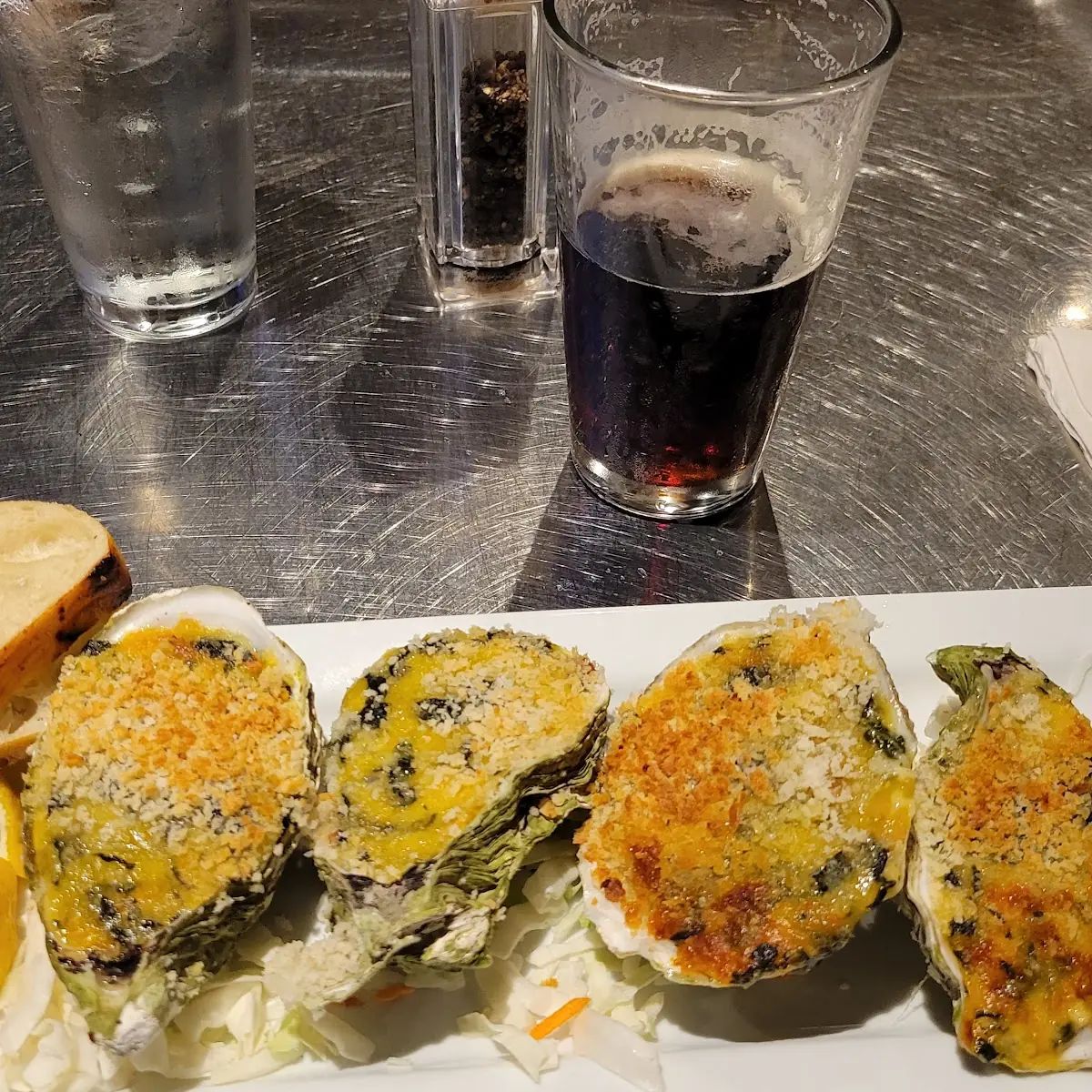 Oysters Rockefeller