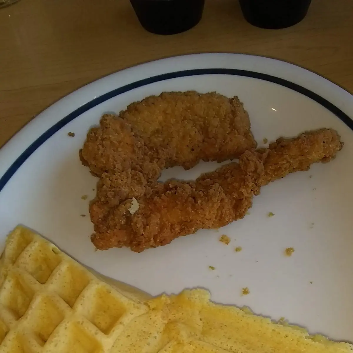 Chicken Strip w Waffle