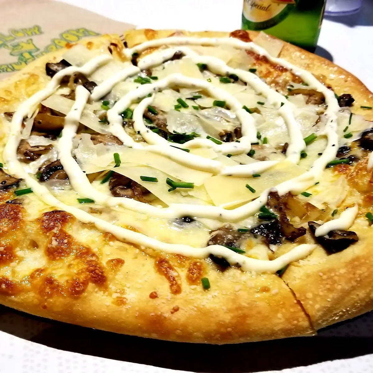 Holy Shiitake Mushroom Pizza