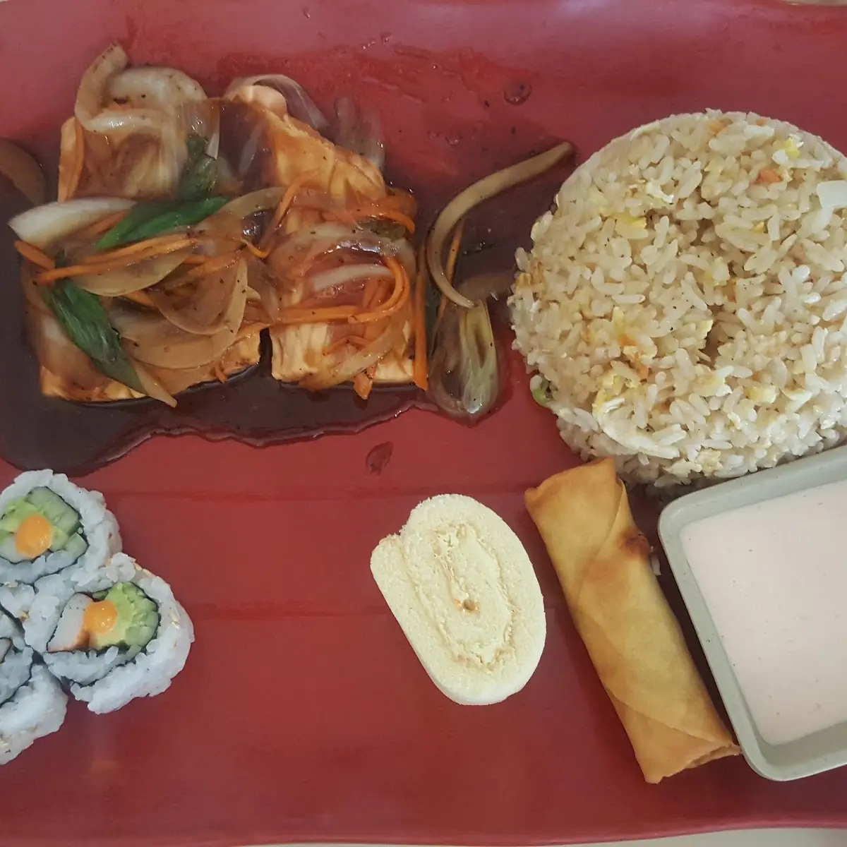 Salmon Teriyaki Lunch Special
