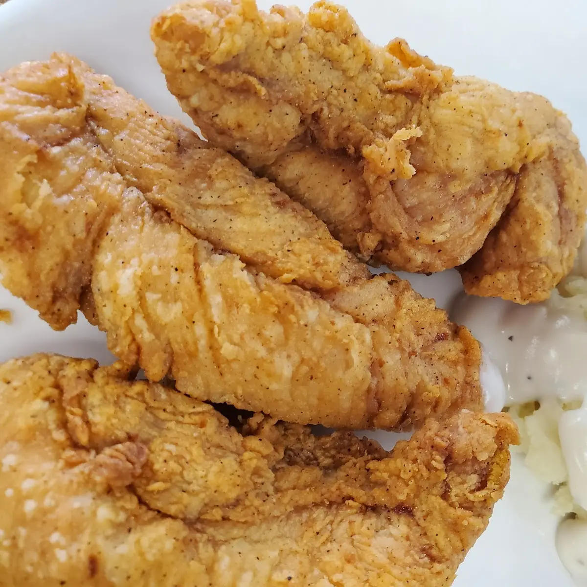 Chicken Tenders with Mashed Potatoes & Gravy