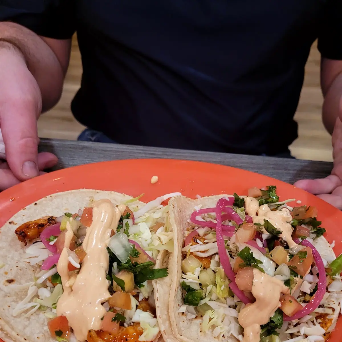 La Fogara Shrimp Tacos