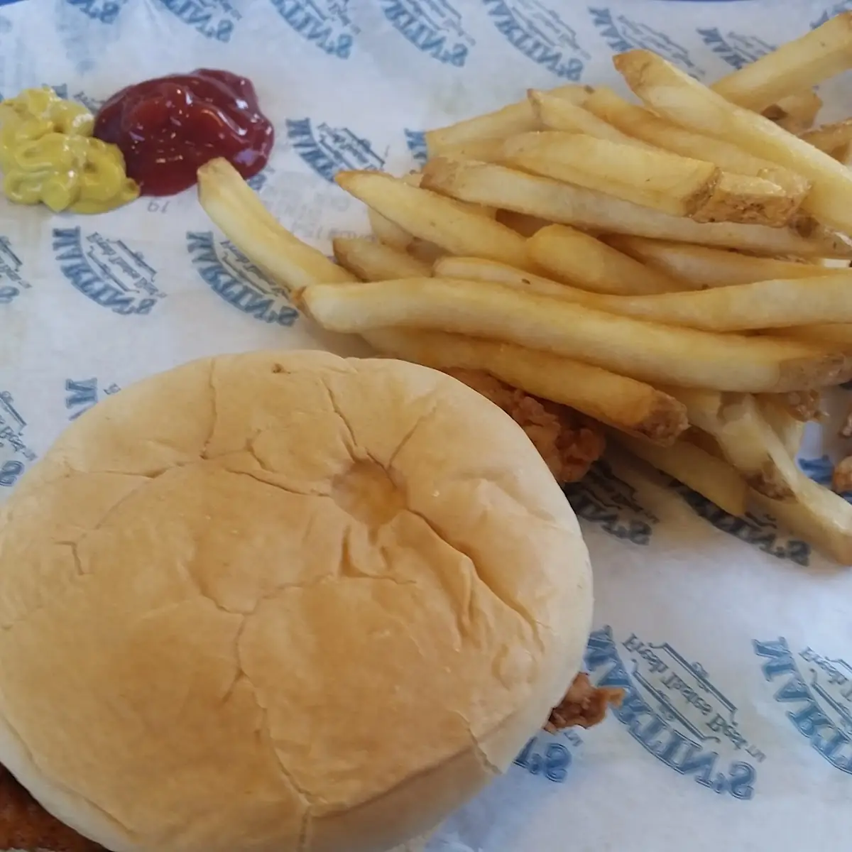 Chicken Sandwich with Fries