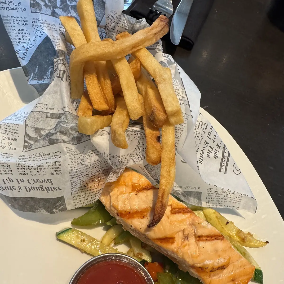 Grilled Salmon