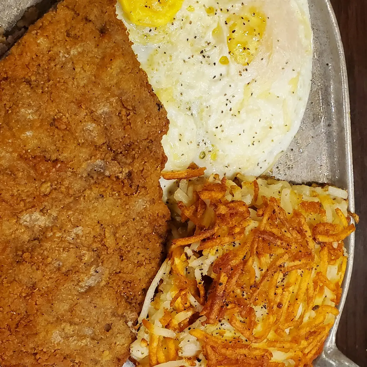 Pork Chop Breakfast
