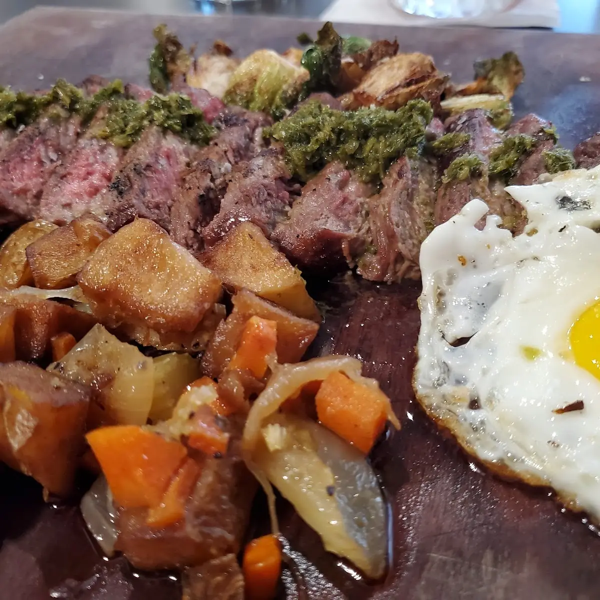 Ribeye Steak and Eggs
