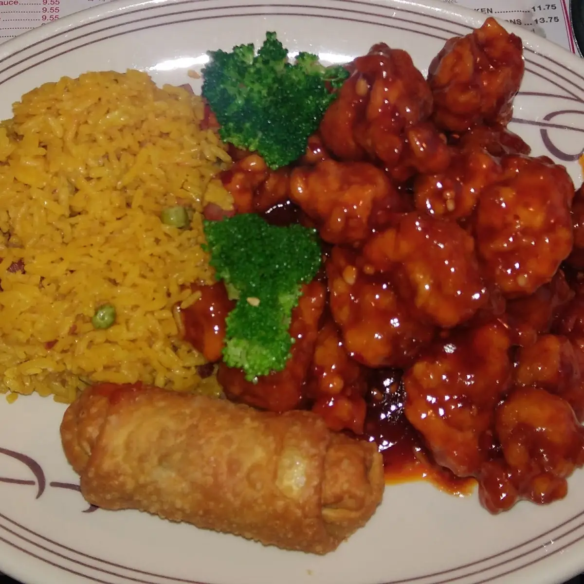 General TSO's Chicken Broccoli