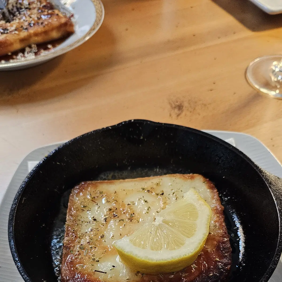Grilled Blue Oven Bread