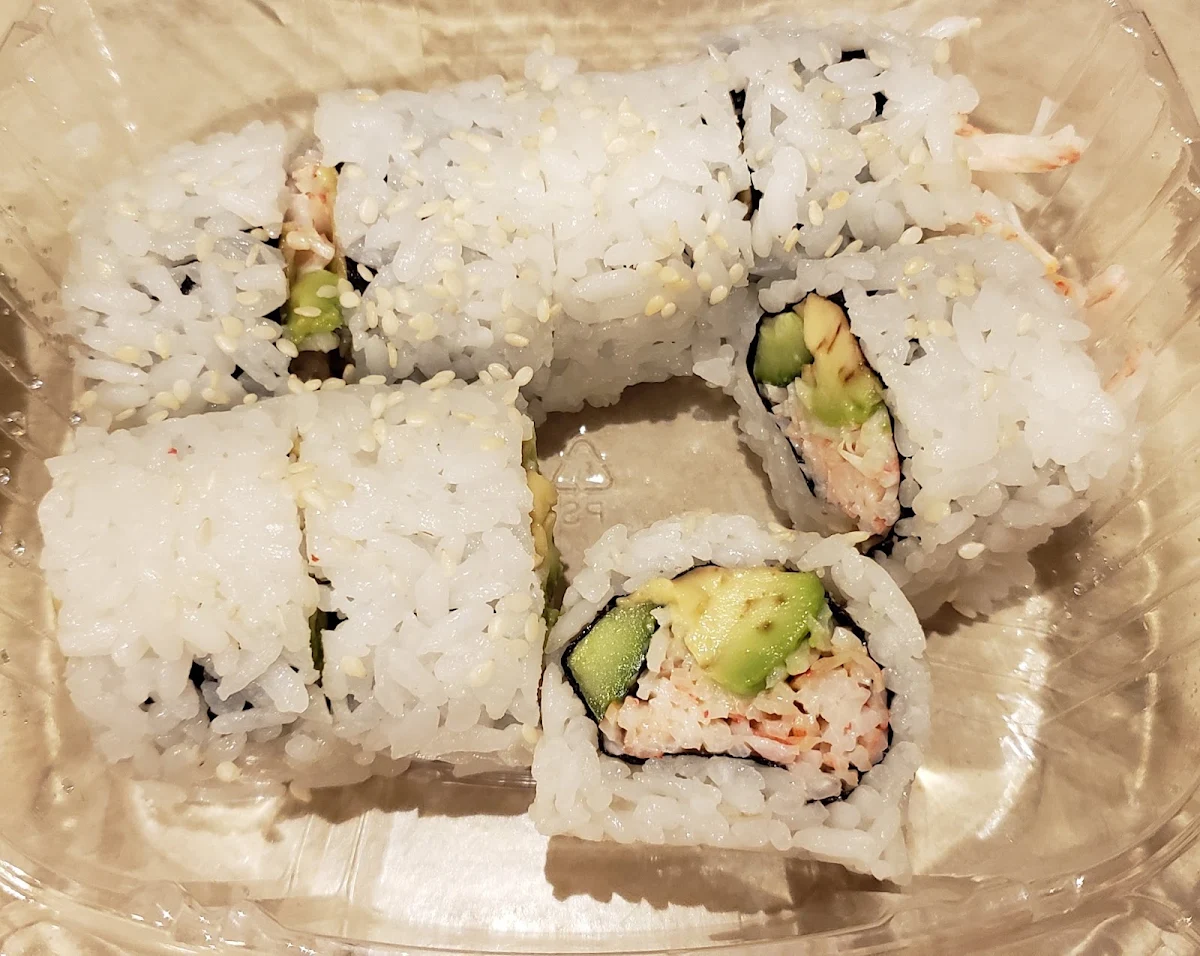 Cucumber avocado Roll