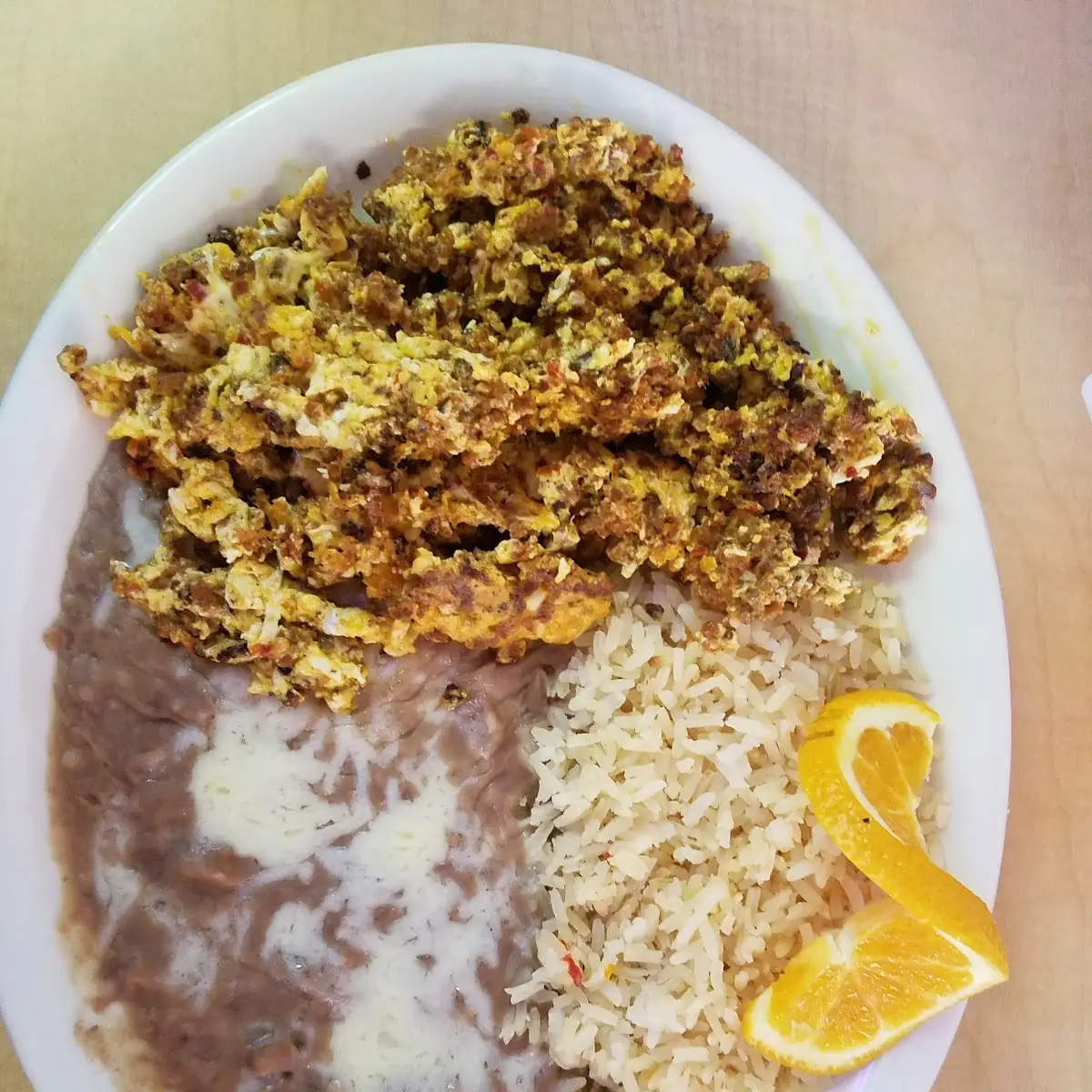 Huevos Con Chorizo Eggs with Chorizo