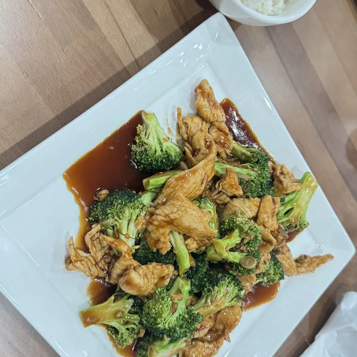 Cai Lan Xao - Chinese Broccoli in Brown Sauce