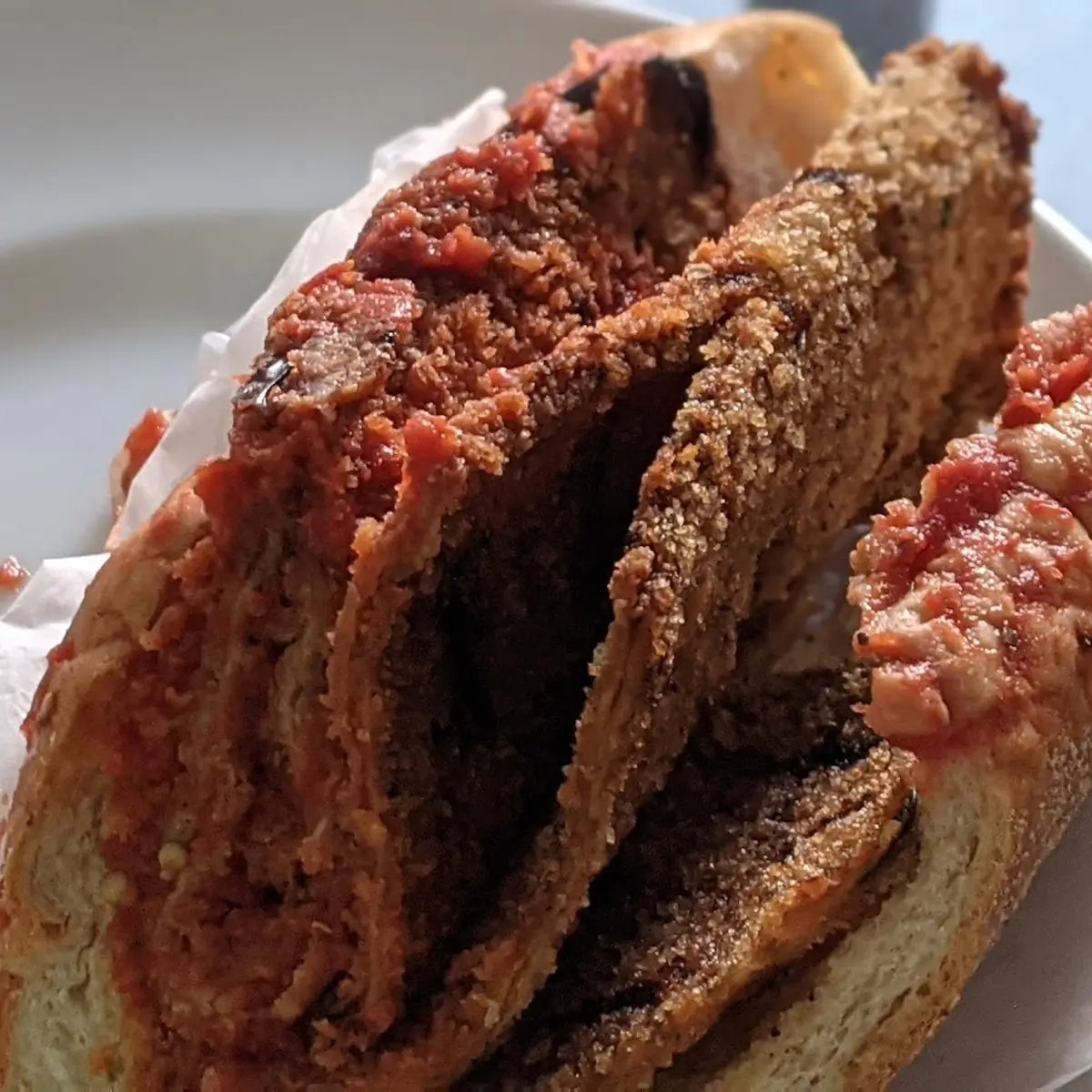 Eggplant Parmigiana Sub