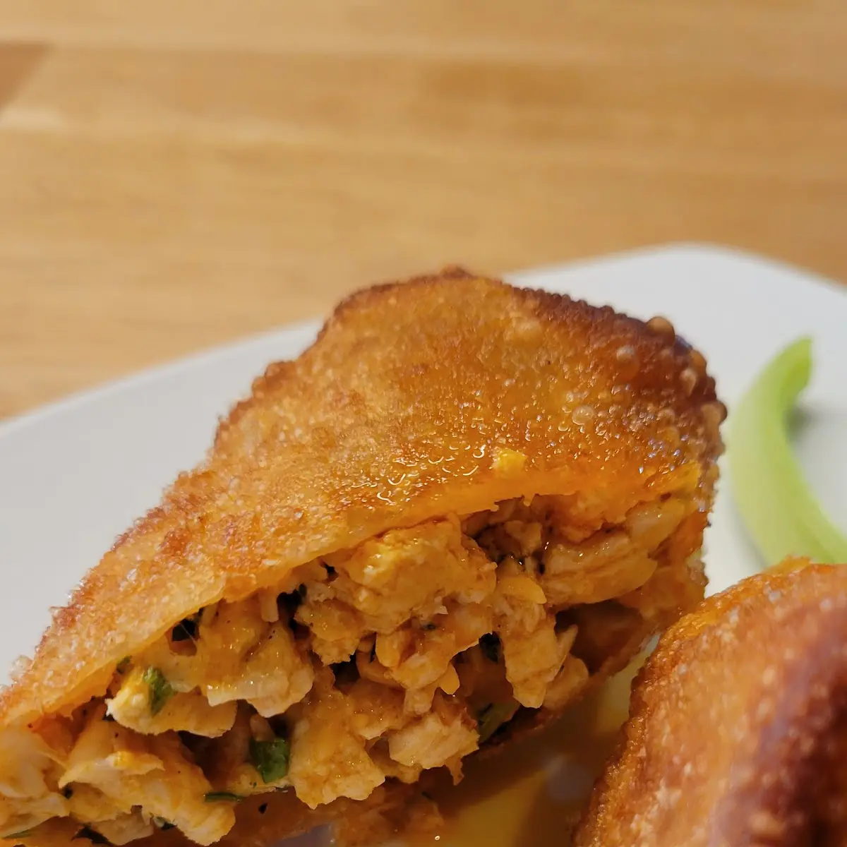 Buffalo Chicken Egg Roll