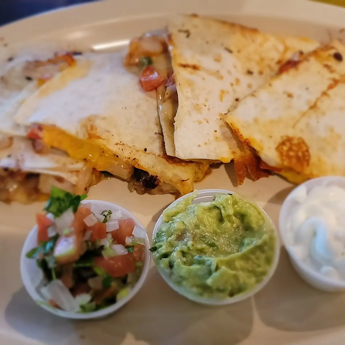 Deluxe Shrimp Quesadilla