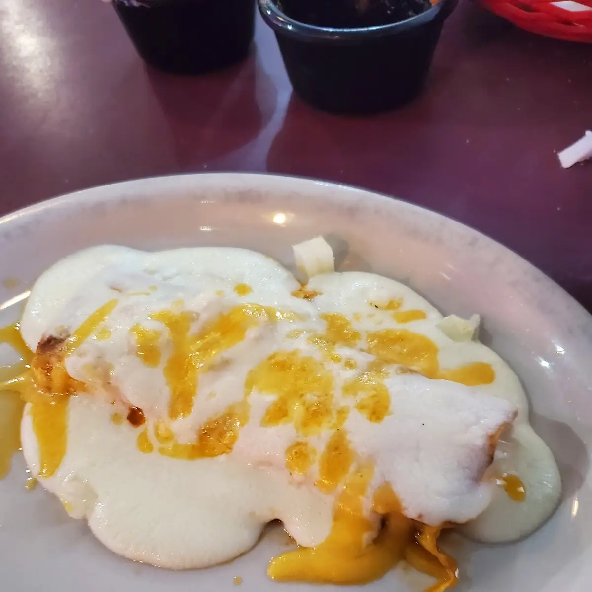 Cheese Enchilada Plate