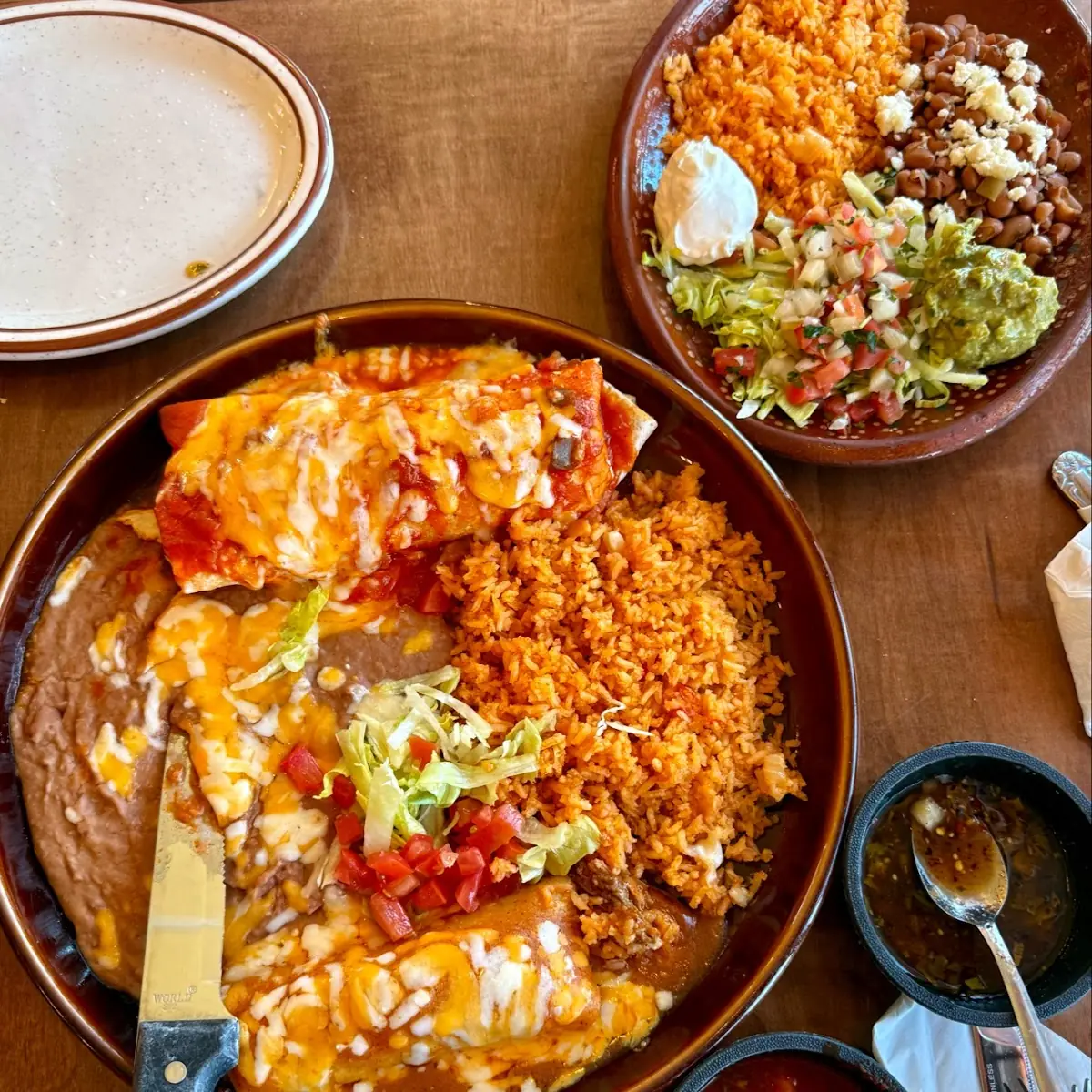 Shredded Beef Enchilada