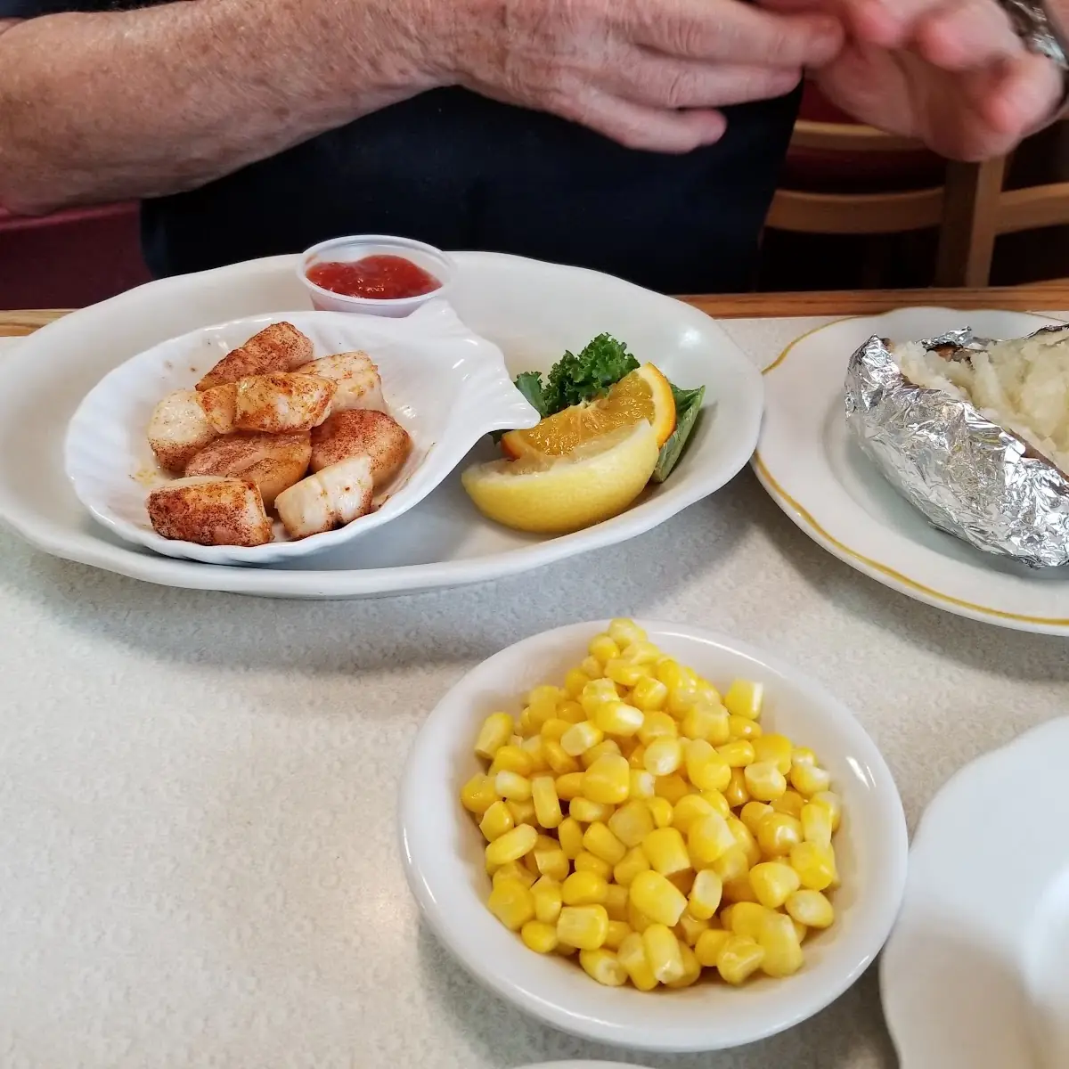 Broiled Scallops