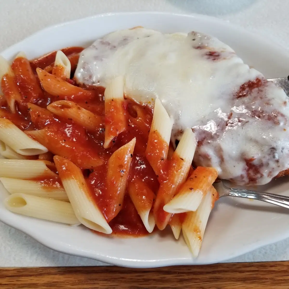 Chicken Parmesan Dinner