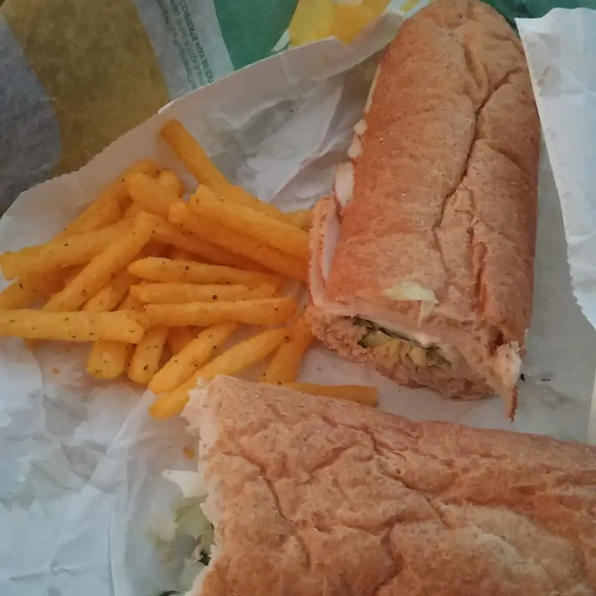 Turkey Breast on Wheat Bread Foot Long