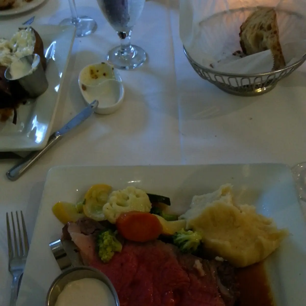 Rare Prime Rib Special
