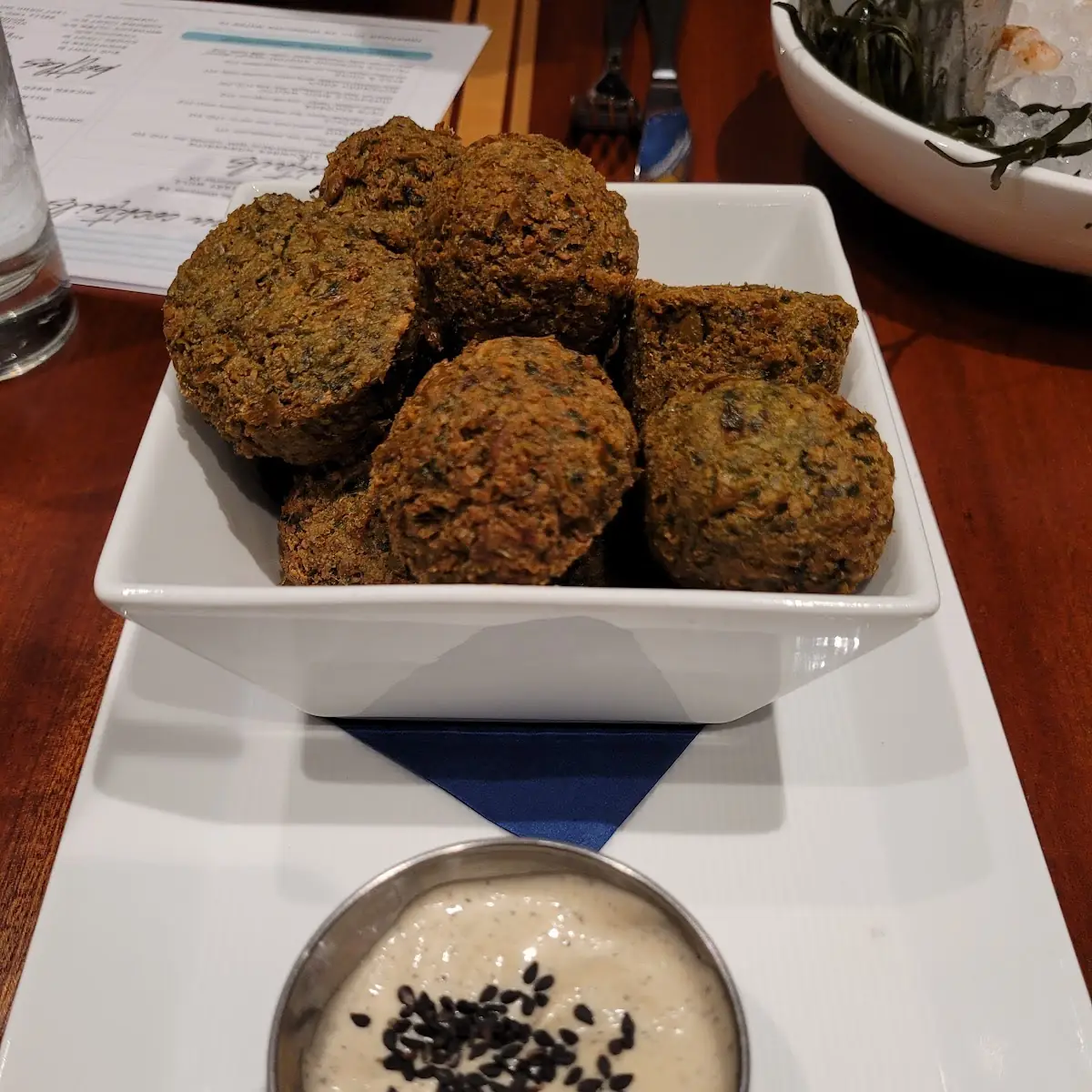 Edamame Falafel