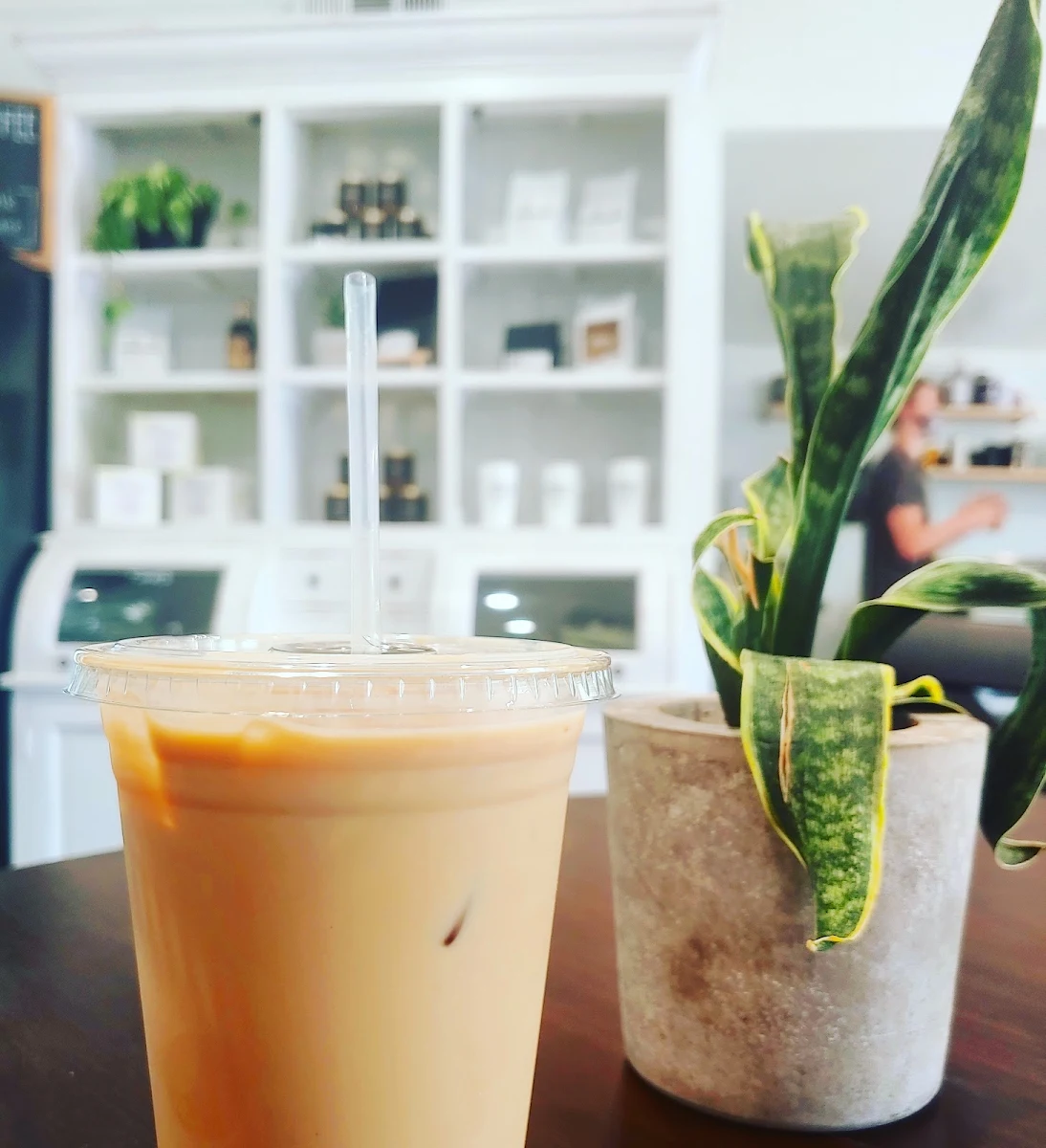 Iced Vanilla Latte