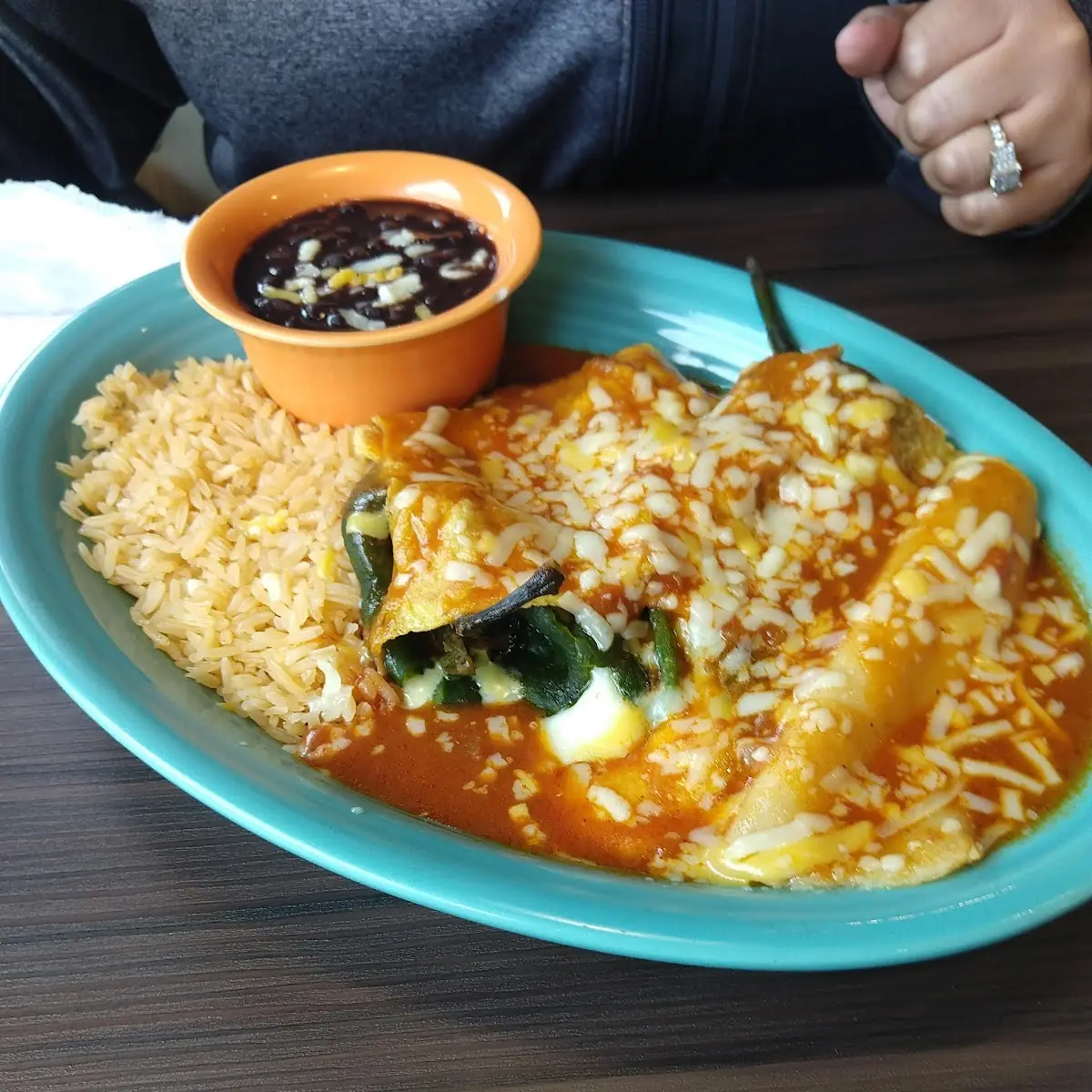 Chile Relleno & Enchilada Combo