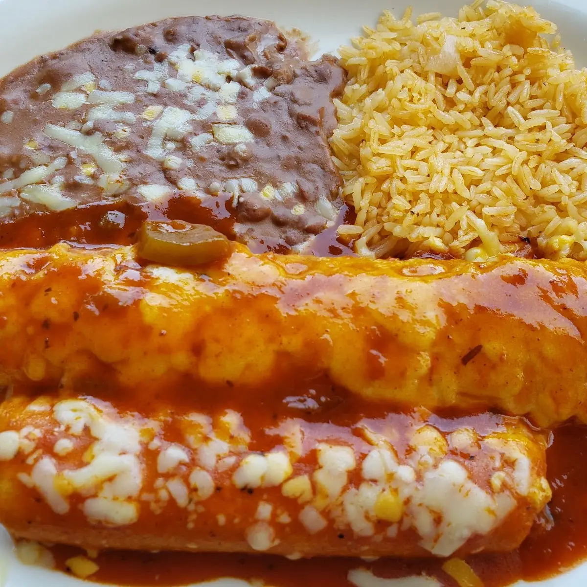 Enchilada Rice & Beans