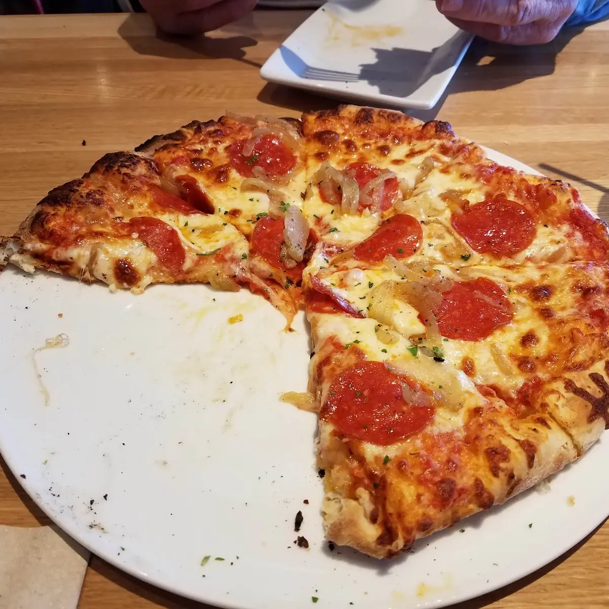 Mike's Hot Honey Cupping Pepperoni Pizza