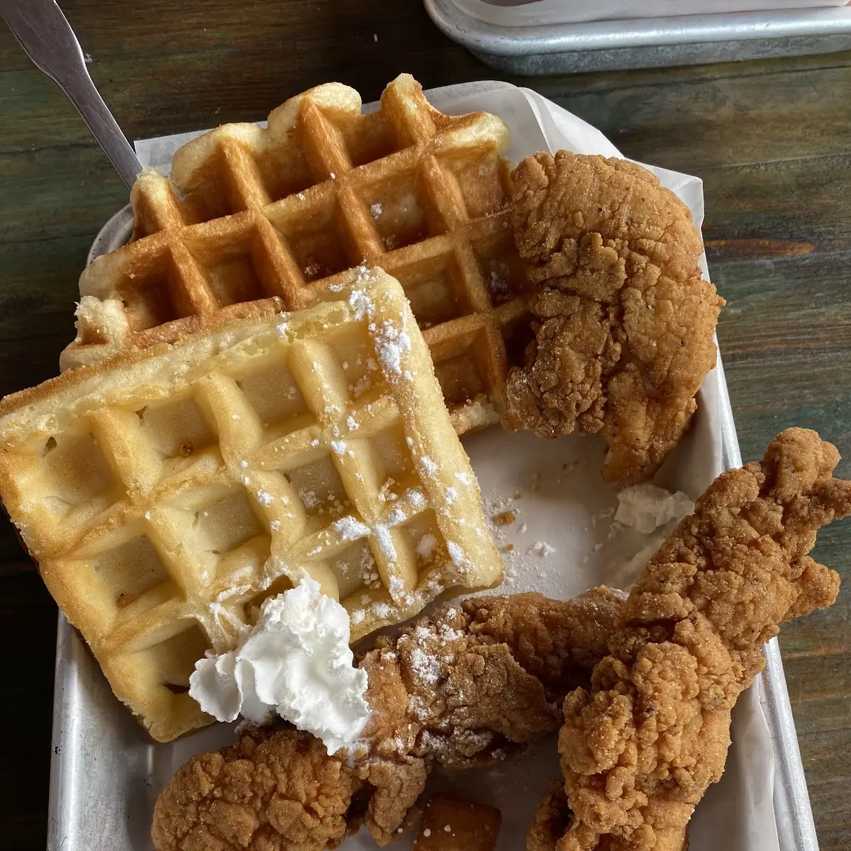 Chicken and Waffles