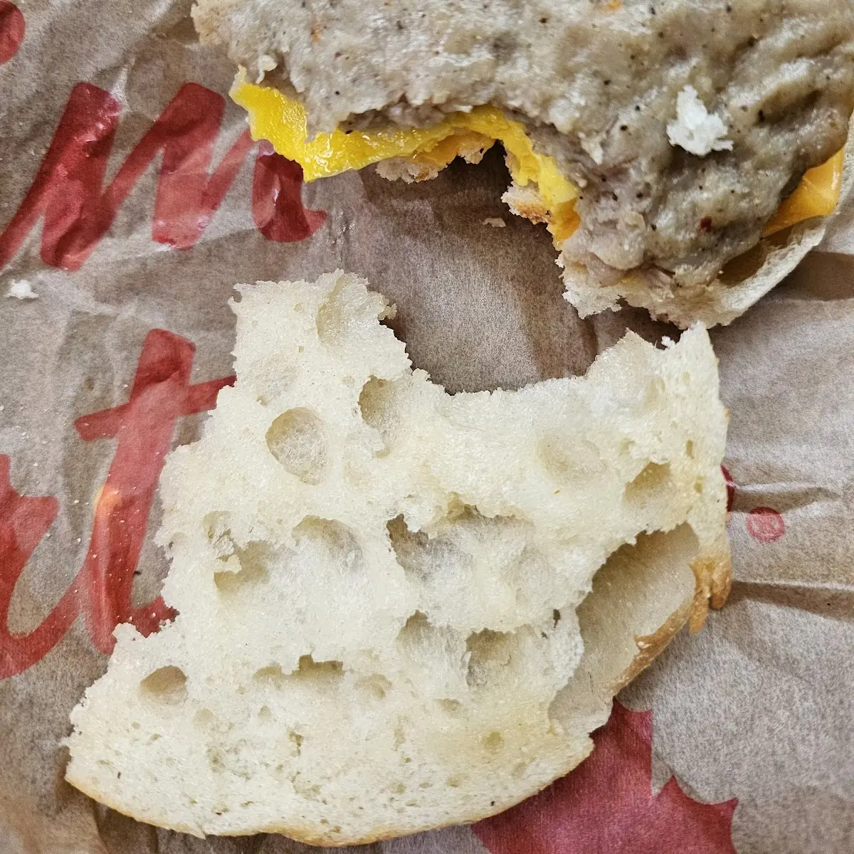 Sausage Egg and Cheese English Muffin