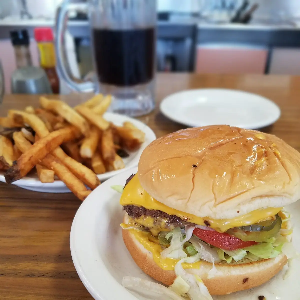 Double Meat Cheeseburger Deluxe