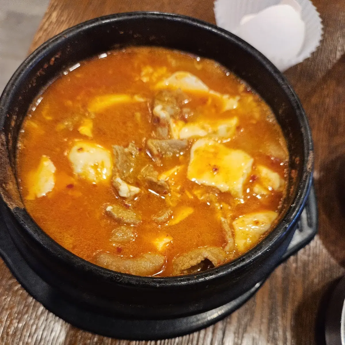 Spicy Pork Tofu Soup