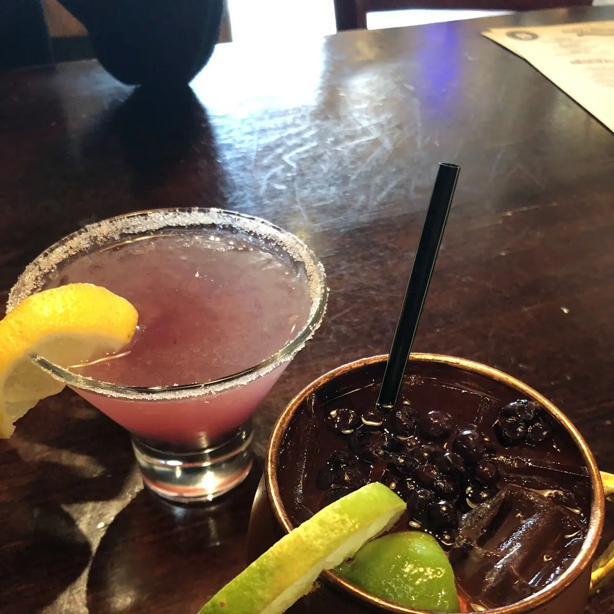 Huckleberry Lemon Drop
