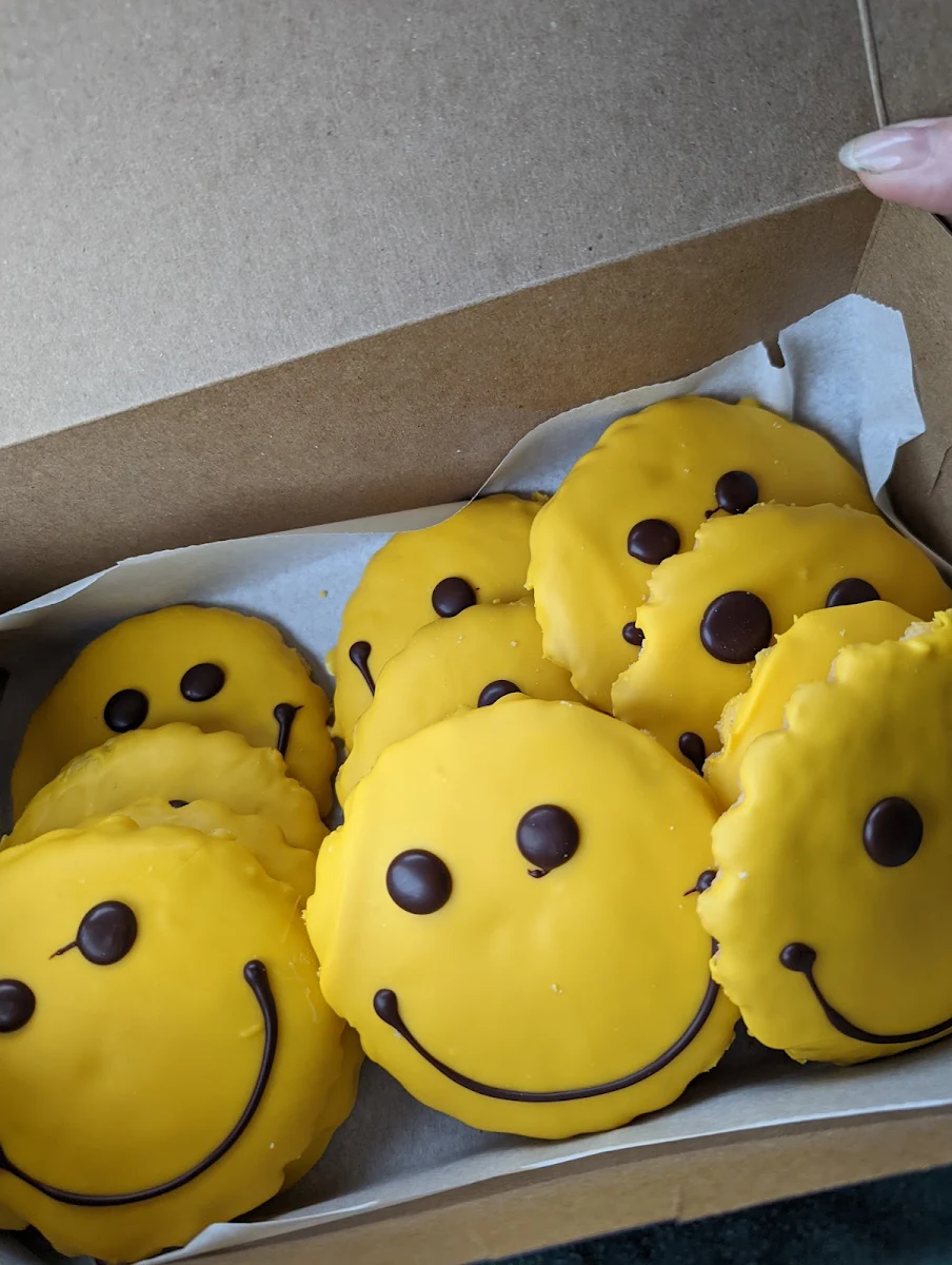 Smiley Face Sugar Cookie