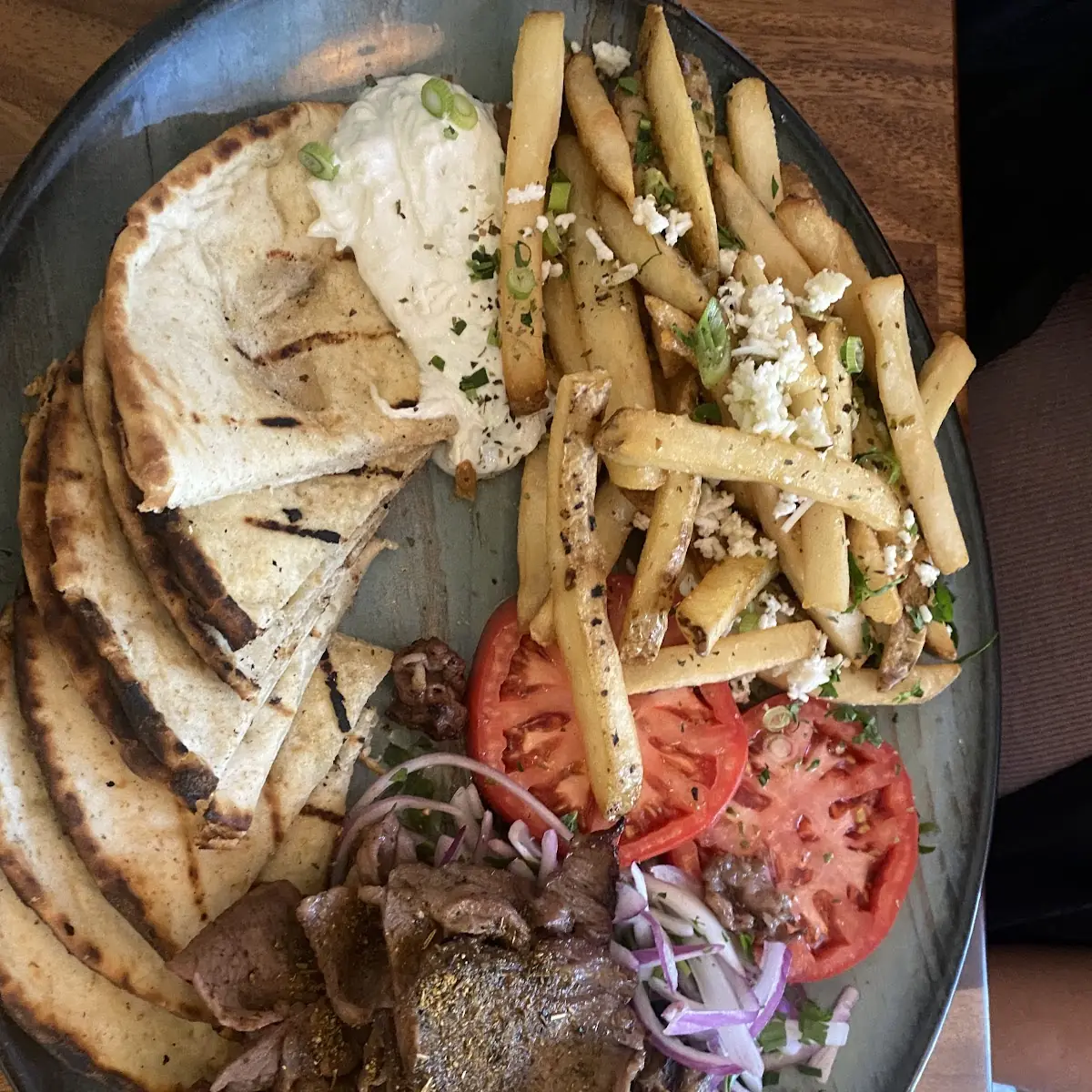 Slow Roasted Lamb Gyros