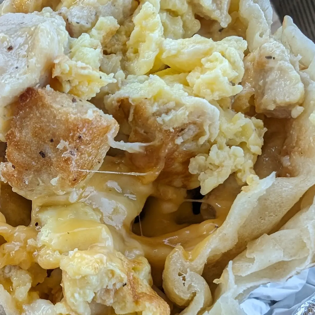 Chicken Breakfast Burrito