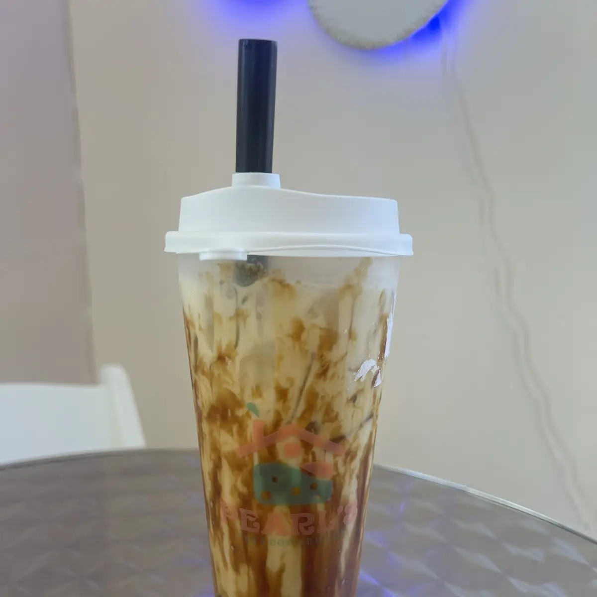 Red Thai Tea with Tapioca