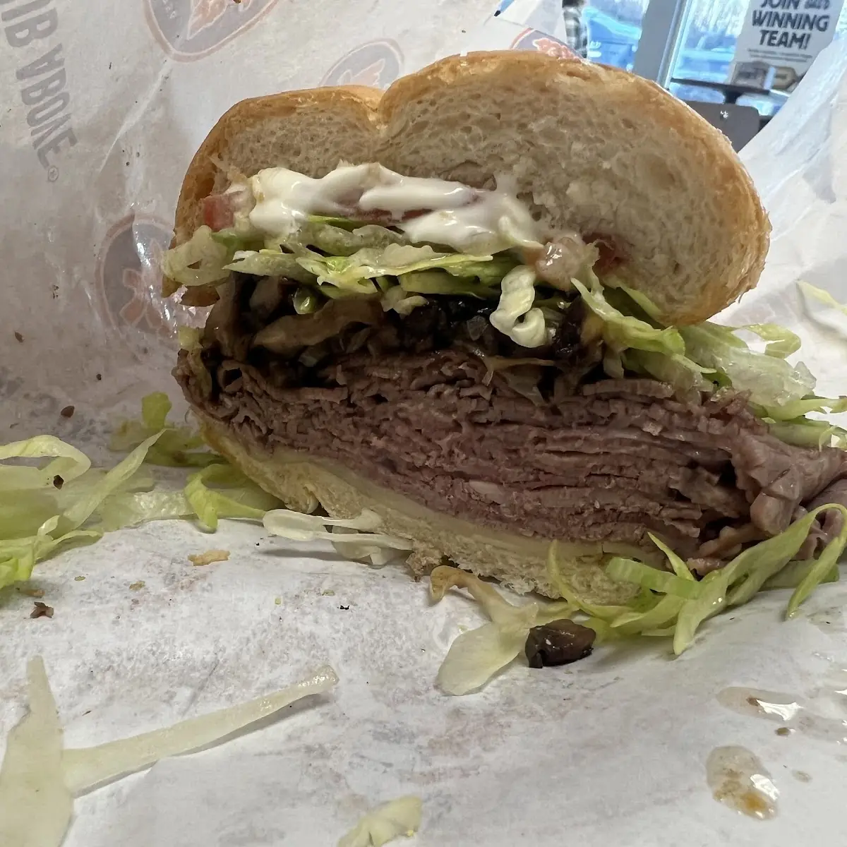 Roast Beef and Provolone