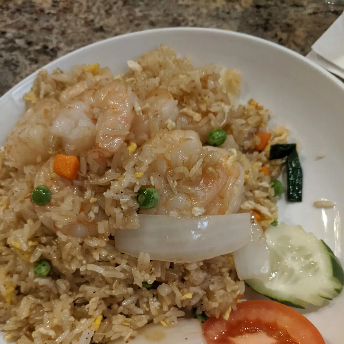 Thai Fried Rice with Shrimp